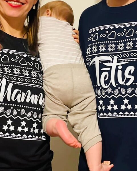 T-krekls/džemperis Mammīc/Tētis/Māsa utt